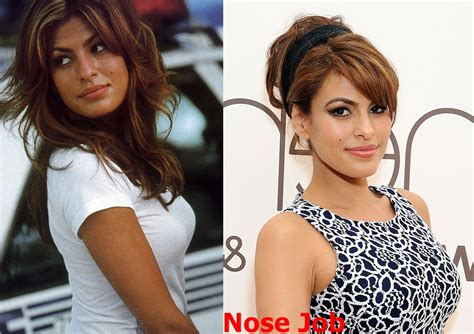 eva mendes nose